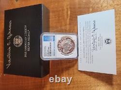 2022-P NGC PF70 American Liberty 1 oz Silver Proof Medal Director Signed Gibson%
