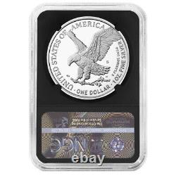 2022-S Proof $1 American Silver Eagle NGC PF70UC Trolley Label Retro Core