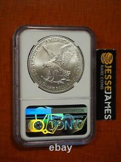 2022 Silver Eagle Ngc Ms70 Michael Gaudioso Signed Early Releases Flag Label