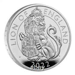 2022 UK £2 1oz Silver Tudor Beasts LION OF ENGLAND NGC PF68 UC coin #2/10