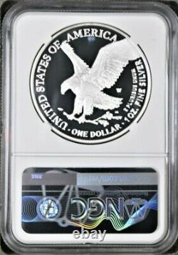 2022 W PROOF SILVER EAGLE, NGC PF70UC FDOI, SILVER STAR LABEL, with OGP, IN HAND