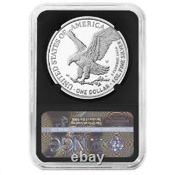 2022-W Proof $1 American Silver Eagle NGC PF70UC Brown Label Retro Core