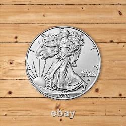 2023 $1 5 X -1-oz Silver Eagle NGC MS70 First Releases Eagle Exquisite Coin