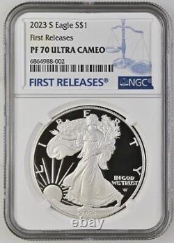 2023 S Eagle United States S$1 Early Releases NGC PF 70 ULTRA CAMEO