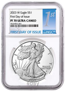 2023-W 1-oz. American Silver Eagle $1 NGC PF70 UC FDI PRESALE