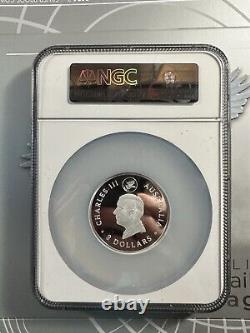 2024 Australia 3 oz Silver Wedge Tailed Eagle Proof FDOI NGC PF70 Mercanti Sig