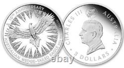 2024 Australia 3 oz Silver Wedge Tailed Eagle Proof FR NGC PF70 Mercanti