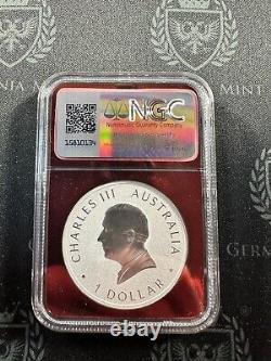 2024 Australia Wedge Tailed Eagle Red Label 1 oz Silver NGC MS70 Mercanti signed