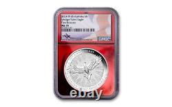 2024 Australia Wedge Tailed Eagle Red Label 1 oz Silver NGC MS70 Mercanti signed