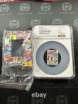 2024 NIue Comix Amazing Spiderman #1 NGC PF70 UC 1 oz Colored Proof Silver