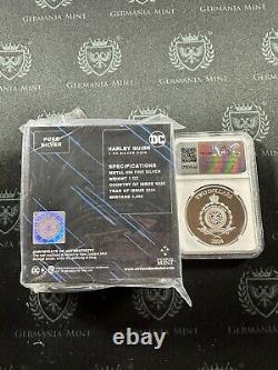 2024 Niue 1 oz Silver DC Villians Harley Quinn NGC PF70 Ultra Cameo 1st Release