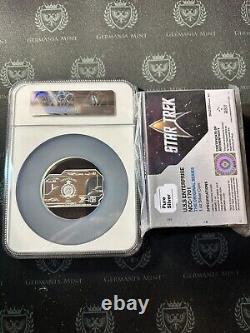 2024 Niue 1 oz Silver Proof Star Trek USS Enterprise NCC-1701 NGC PF70 UC FR