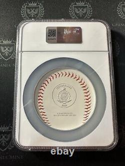 2024 Niue 5 oz Proof Silver Major League Baseball NGC PF70 1st Release