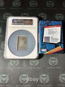 2024 Niue Agoro Marvel 1 oz Antiqued Silver Doctor Octopus NGC MS70 FR