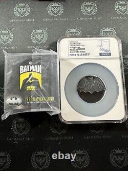 2024 Niue DC Comics Batman 1966 Batman 1oz Silver Coin NGC MS70 Antiqued FR