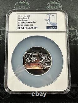 2024 Niue Star Trek Deep Space 1 oz Proof Silver NGC PF70 UC 1st Release