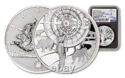 2024 Samoa 1 oz Silver NGC PF70 Enhanced Light of Liberty Natanya Van Niekerk