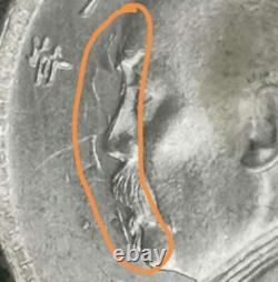 3 YR 1914 CHINA YUAN SHIH KAI fatmen(variety) 10 cents silver coin NGC MS62