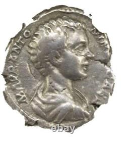3x Roman Silver Denarius Coins NGC (F). Julia Domna, Faustina Sr, Caracalla