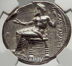 ALEXANDER III the GREAT Ancient 330BC Tetradrachm Silver Greek Coin NGC i66657