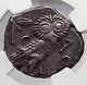 ATHENS Attica Greece Athena Owl Tetradrachm Ancient Silver Greek Coin NGC i59986