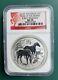 AUSTRALIA HORSE 2014 1 OZ 999 pure SILVER COIN NGC MS 70 Early Releases