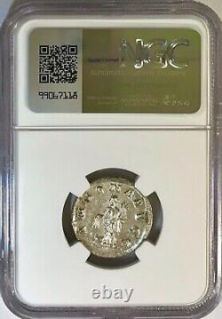 Ancient Roman Silver Coin Philip I 244-249 AD AR Double Denarius NGC MS 5/5 4/5