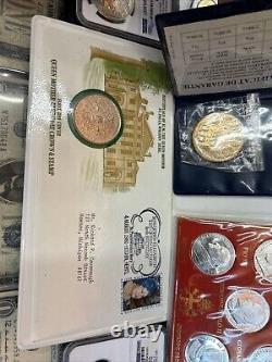 Blue Seal, Ngc, Proofs And Currency Lot And Horse Blanket And Low Cond Horse