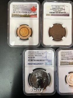 Blue Seal, Ngc, Proofs And Currency Lot And Horse Blanket And Low Cond Horse