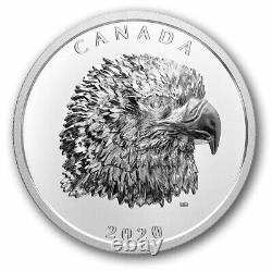 CANADA $25 2020'Proud Bald Eagle' EHR NGC PF70UC First Releases Black Core