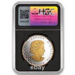 Canada 2024 Peace Dollar UHR 1oz Silver Gilt Proof $1 Coin NGC PF70 UC FR BC