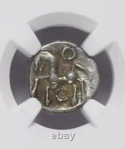 Celtic Tribes Gallic Wars. Genuine Ancient Silver Celtic Coins NGC Slabs