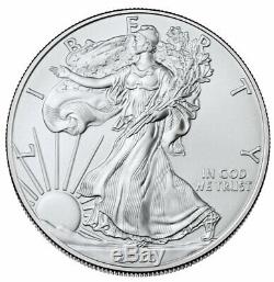 Certified Roll of 20 2020(P) 1 oz Silver Eagle Struck at Philadelphia NGC GEM BU