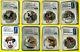 DISNEY Mickey 8 SILVER coins complete SET NGC PF 70 UC ER+FR