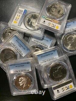 Estate Coin Lot 5x US Eisenhower Ike Dollars? PCGS Certified? S P D Proof Unc