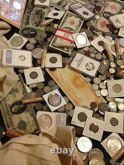 Estate Sale Lot Old Us Coinscurrencypcgs Ngcgold Silver Bullion50 Years+