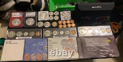 Estate Sale Old Coins Lot, Silver & More