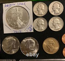 Estate Sale Old Coins Lot, Silver & More