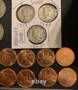 Estate Sale Old Coins Lot, Silver & More