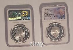 GB 2023 Silver 1OZ Coins Tudor Beasts Bull of Clarence NGC PF69? 2 COINS