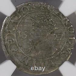 GERMANY. 1622, 1 Carolus, Silver NGC VF30 Top Pop? Besancon, INO Charles V