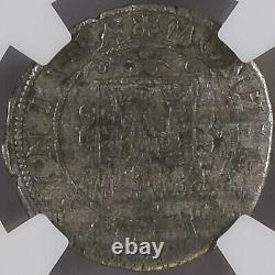 GERMANY. 1622, 1 Carolus, Silver NGC VF30 Top Pop? Besancon, INO Charles V