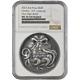 Howard Phillips Lovecraft CTHULHU 3 Oz Silver Coin Palau 2022-NGC MS 70 Antique