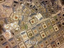 Huge Estate Sale Old Us Coins Pcgs Ngc Graded 4 Slab Lot Silver 10 Years+