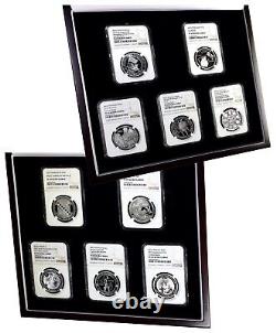 Ibero-America 2015 Cultural Roots NGC Silver Proof Coins +Docs +Cases