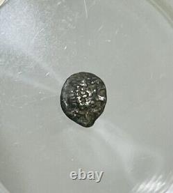 Ionia Lion 1/4 Obol Silver 6th-5thBC XF Miletus Aegean Coast Minimum Currency
