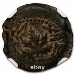 Judaea AE Prutah Jewish War (67/8 AD) Ch VF NGC (Year 2) SKU#228939