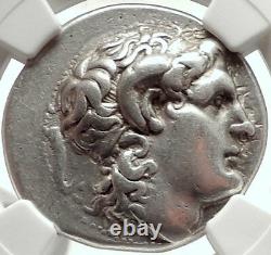 LYSIMACHOS Silver Tetradrachm Ancient Greek Coin ALEXANDER the GREAT NGC i68281