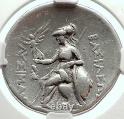 LYSIMACHOS Silver Tetradrachm Ancient Greek Coin ALEXANDER the GREAT NGC i68281