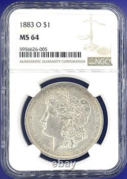 MS64 MORGAN SILVER DOLLARS? PCGS / NGC? 1878-1904? O, S, P Mints? 1x Coin